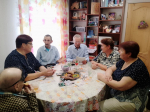 В гостях у Плотниковой Лидии Николаевны.
